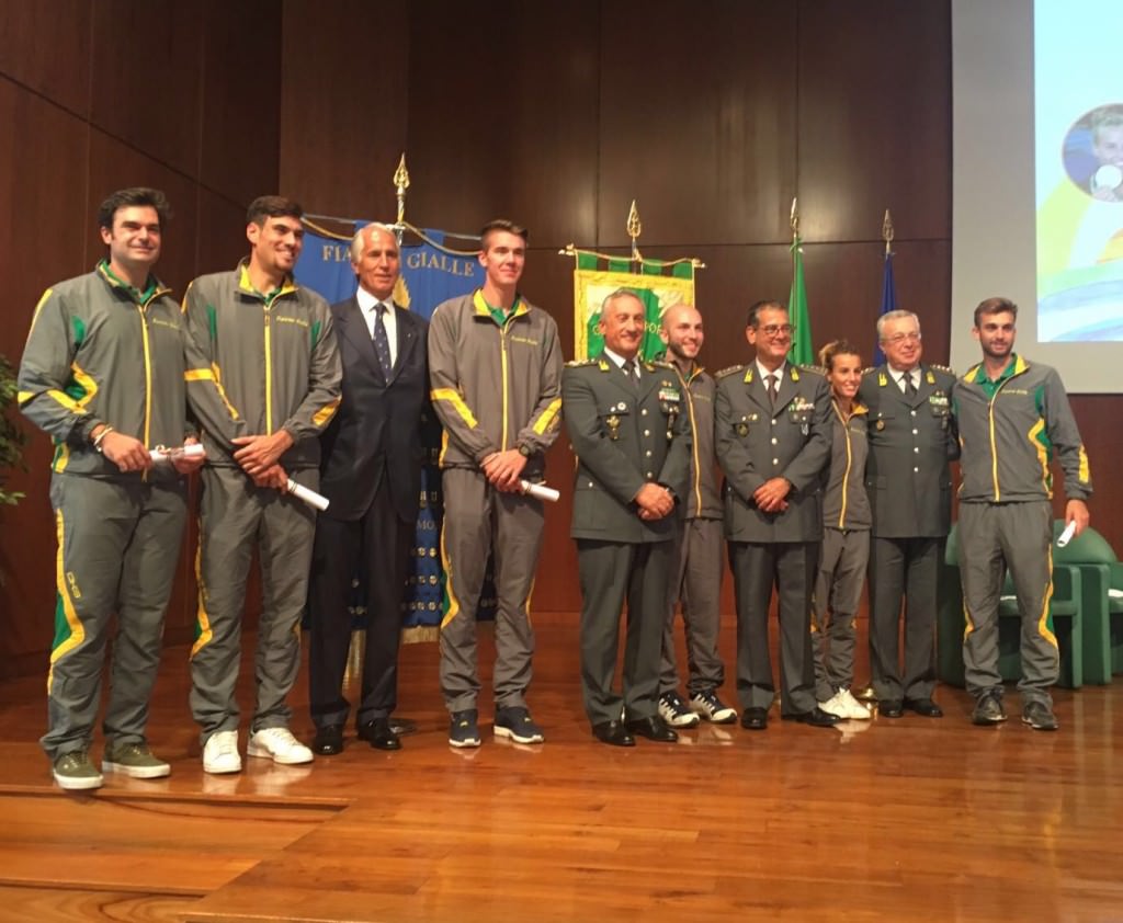 Premiati a Roma gli atleti di Rio 2016 che vestono la divisa della Guardia di Finanza