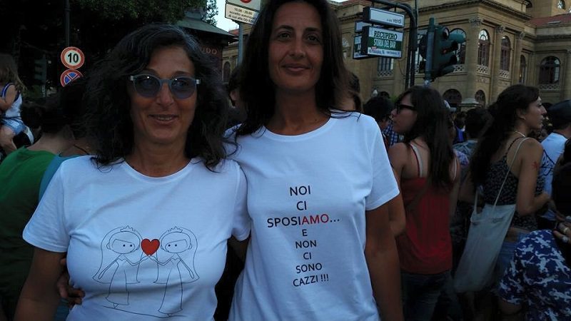 Palermo: Elisabetta e Serenella spose dopo 7 anni d’amore