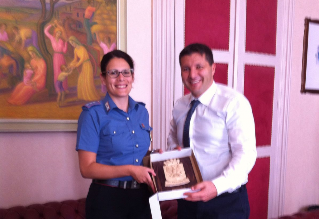 Sindaco di Ragusa incontra il nuovo comandante dei Cc