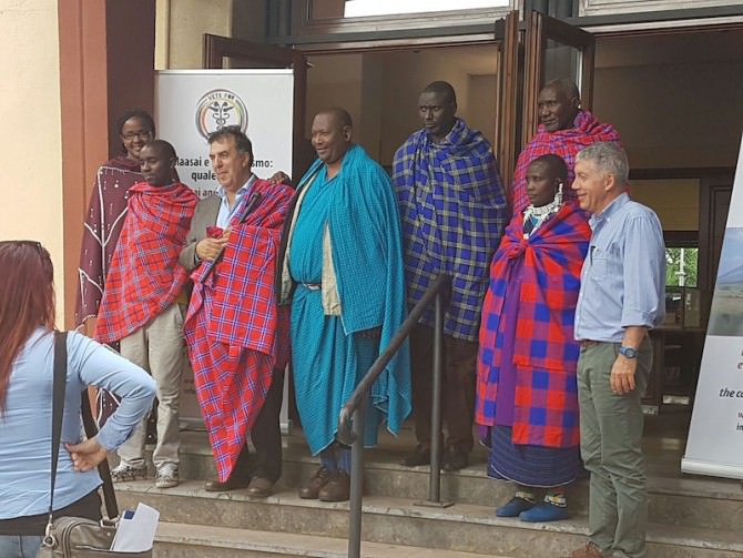 Pastori Masai all’istituto Zooprofilattico di Palermo: “Smettete di uccidere i nostri animali” Pastori Masai all’istituto Zooprofilattico di Palermo: “Smettete di uccidere i nostri animali”