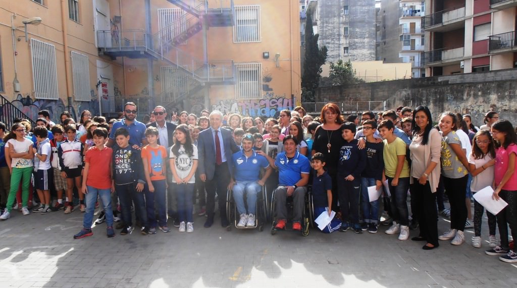Incontro tra studenti della Carducci di Catania e i diversamente abili