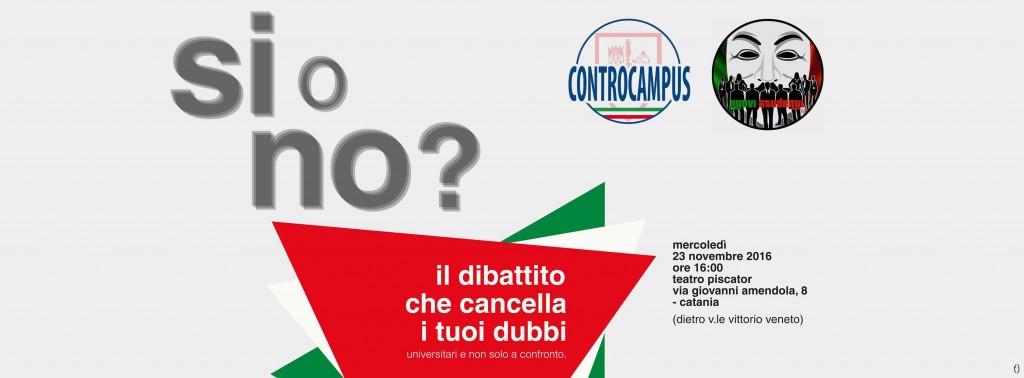 Convegno sul referendum, chiamati in causa studenti universitari e non