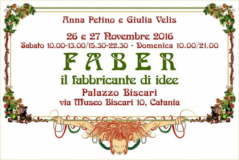 Spettacoli natalizi in anticipo con “Faber – il Fabbricante di idee”