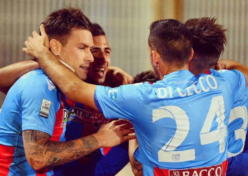 Il “Catania Social”: l’entusiasmo di Paolucci, Mazzarani e capitan Biagianti