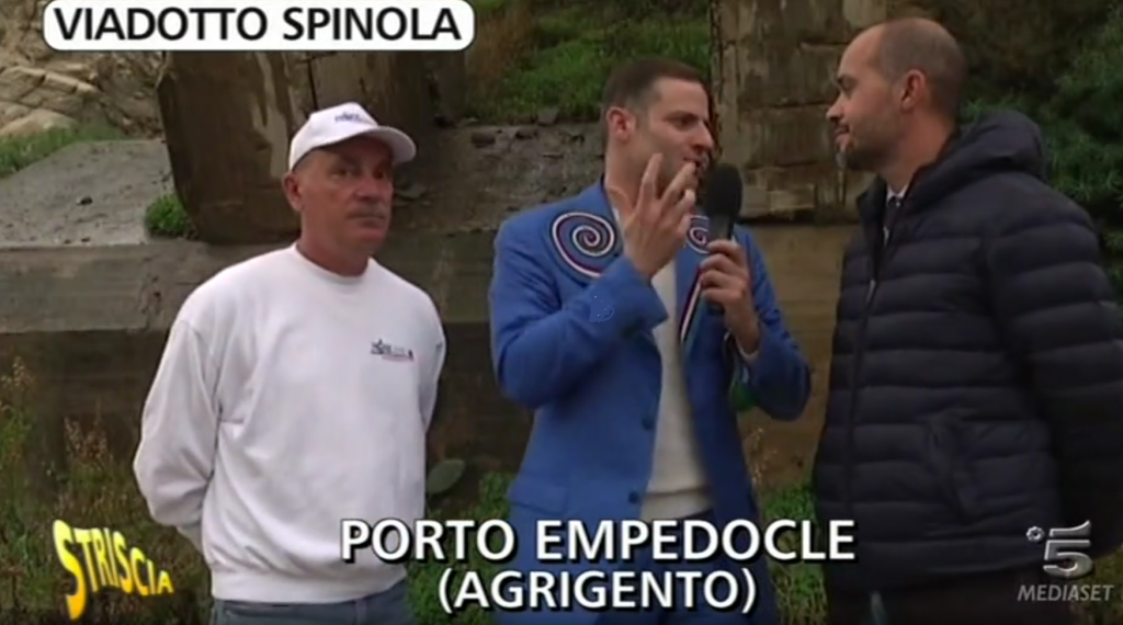 I viadotti “pericolanti” dell’Agrigentino finiscono su Striscia la Notizia. IL VIDEO