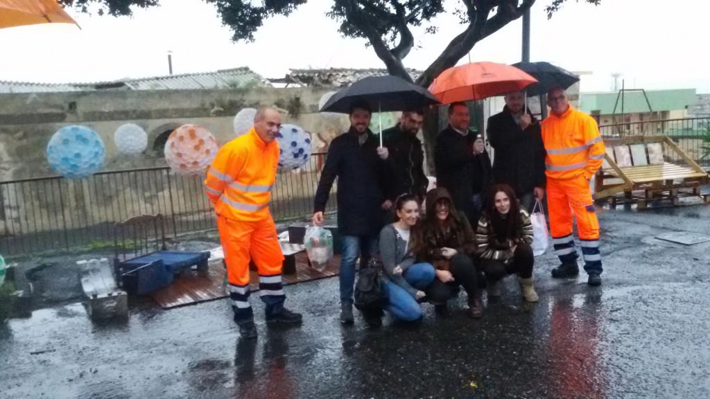 Lentini, mini isola ecologica in pieno centro