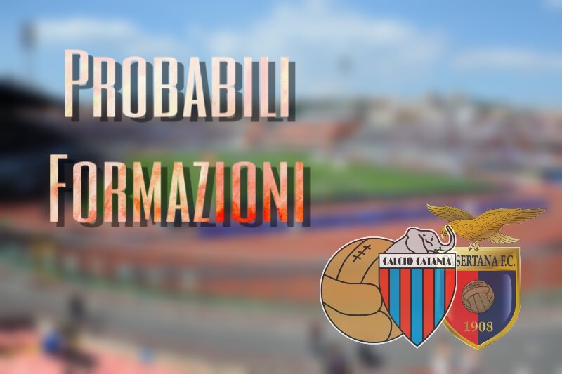 Catania – Casertana, le probabili formazioni