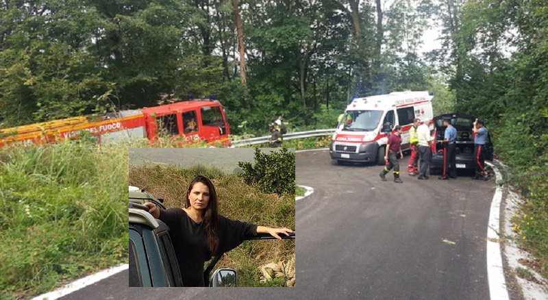 Perdono il controllo del Suv e precipitano in un burrone: morta una donna e tre feriti