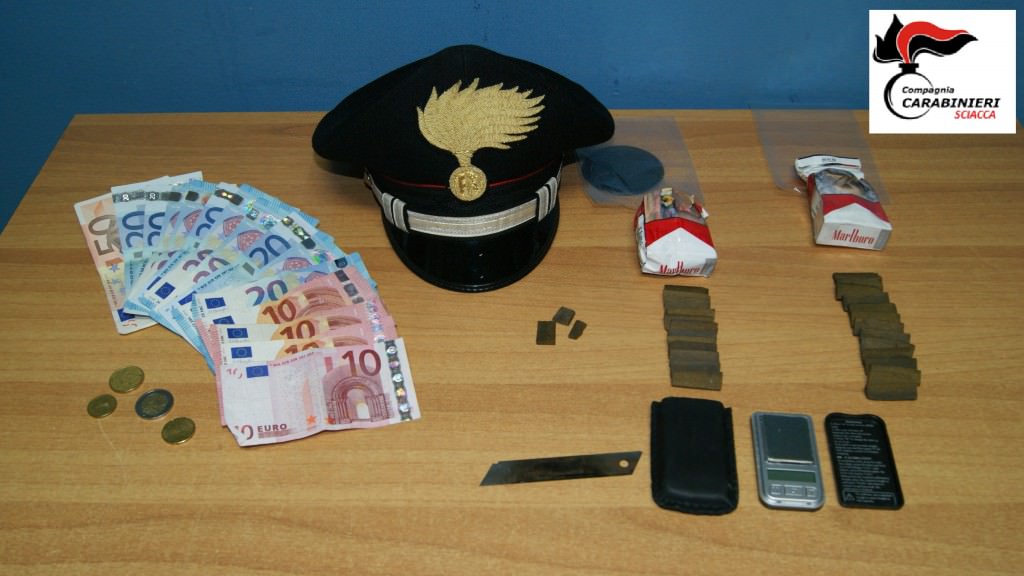 Spaccia nonostante i domiciliari, pusher arrestato nell’Agrigentino