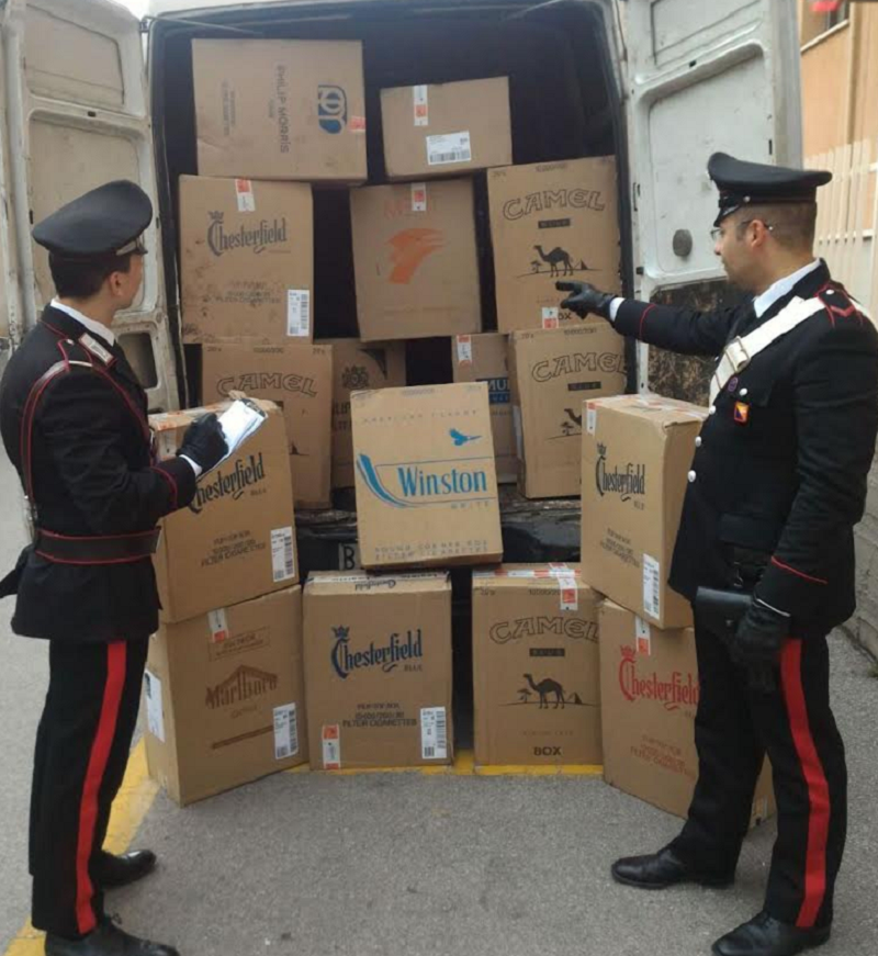 Villabate: assaltato furgone carico di sigarette