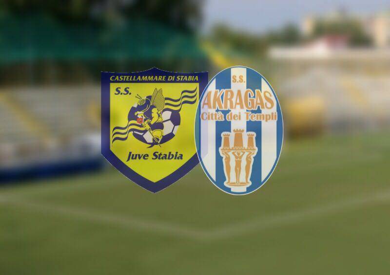 Niente da fare per l’Akragas, a Castellammare finisce 1-0