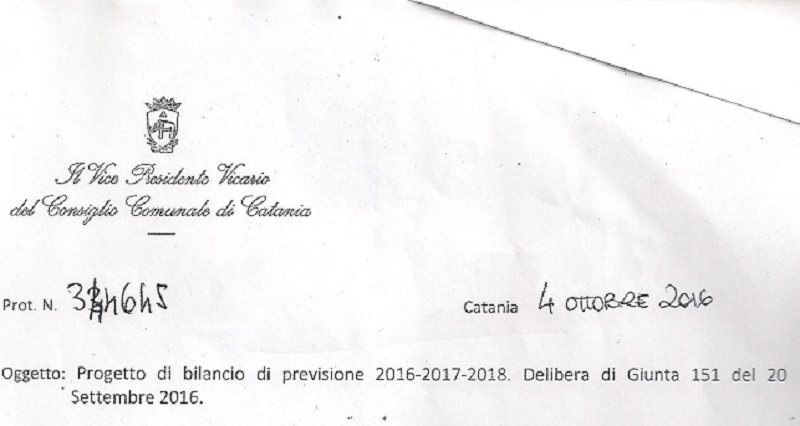 Catania, conti del bilancio di previsione non tornano. Attacco di Arcidiacono a Bianco