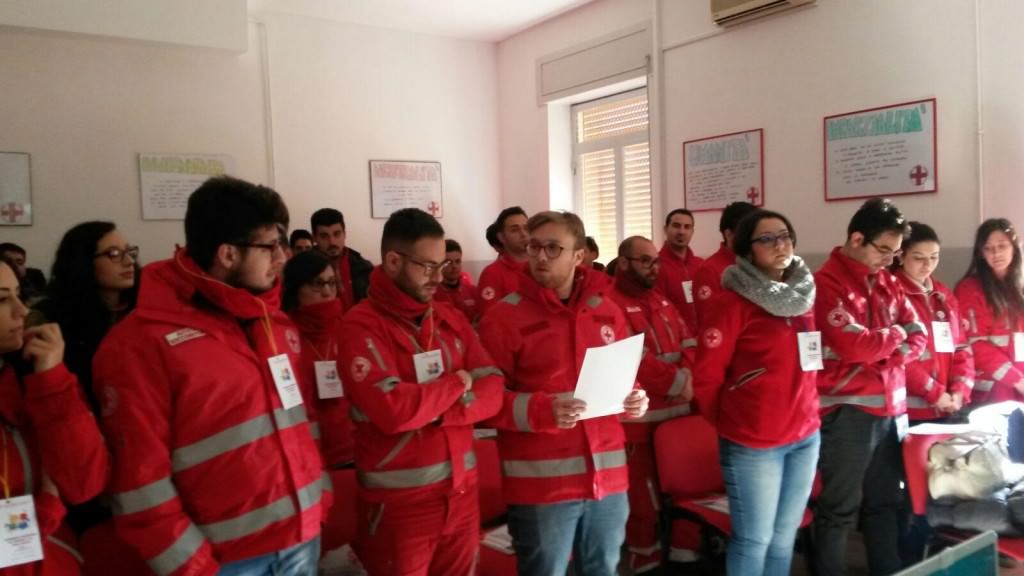 Assemblea regionale dei giovani della Croce Rossa ad Enna