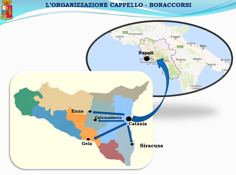 Dalla città ai paesi, dai rifiuti all’energia rinnovabile: il clan Cappello-Bonaccorsi tra Sicilia e Calabria Dalla città ai paesi, dai rifiuti all’energia rinnovabile: il clan Cappello-Bonaccorsi tra Sicilia e Calabria