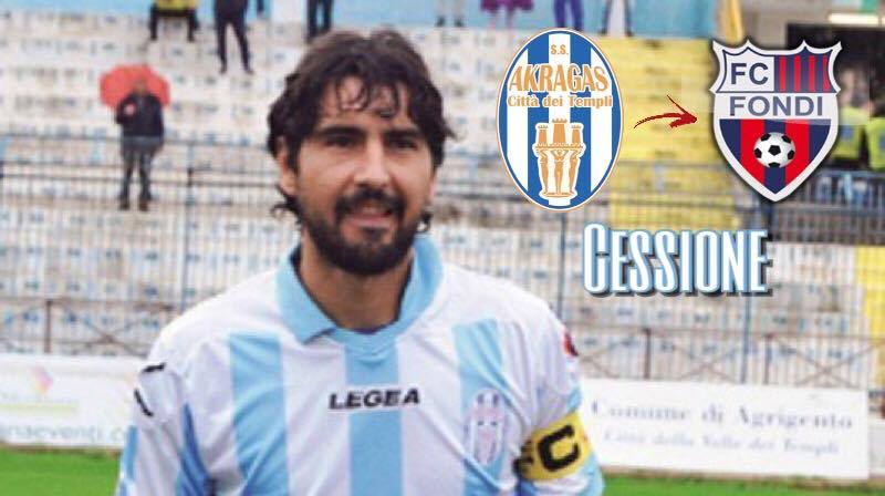 Akragas, ufficiale: Marino al Fondi. Lui: “Sapevo che sarebbe finita, ma non così”