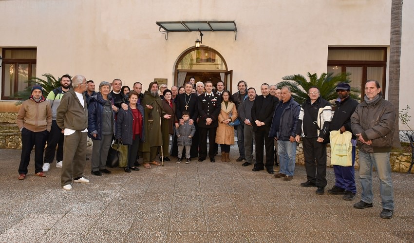 Pranzo solidale al comando Legione Carabinieri Sicilia