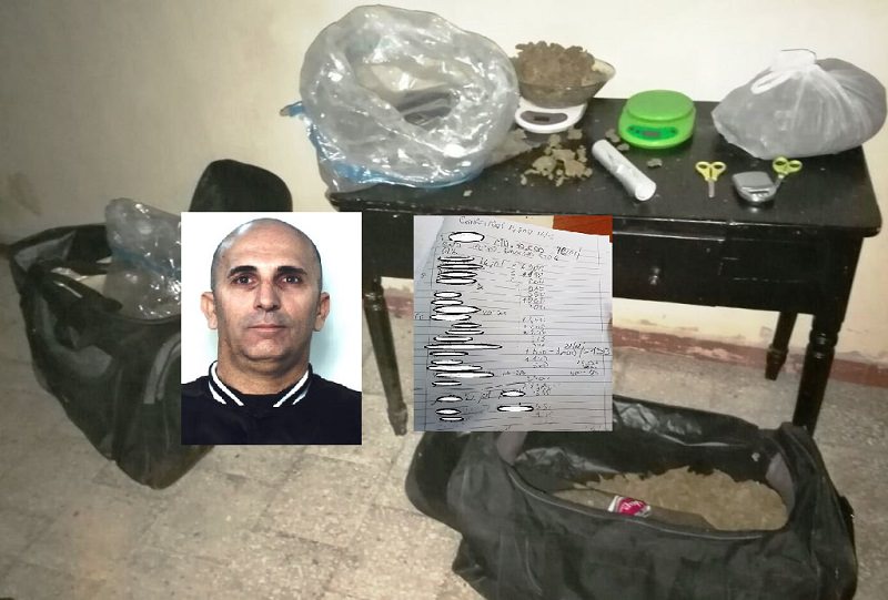 Libro con nomi e cifre, sequestrata marijuana per 100 mila euro: arrestato 45enne