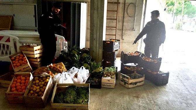Sequestrati oltre 1000 kg di frutta e verdura: controlli a tappeto per i venditori ambulanti