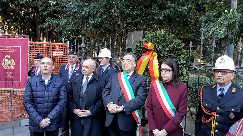 Palermo, sindaco Orlando alla cerimonia commemorativa per Joe Petrosino