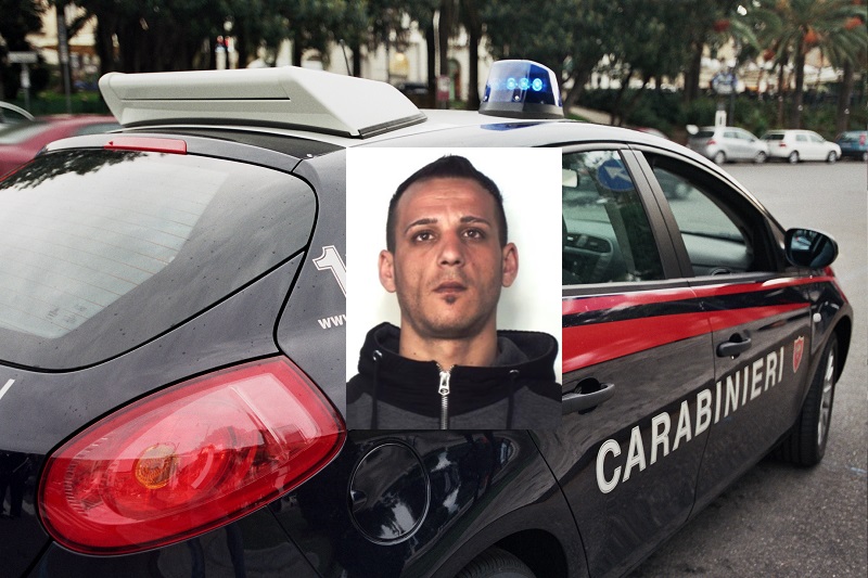 Passeggiava indisturbato nei pressi di villa Bellini, era ricercato dal 2015. Arrestato