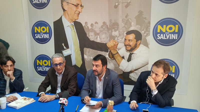 Salvini in visita in Sicilia: “Uniamo guardando avanti. In Sicilia con Crocetta non esiste l’autonomia”