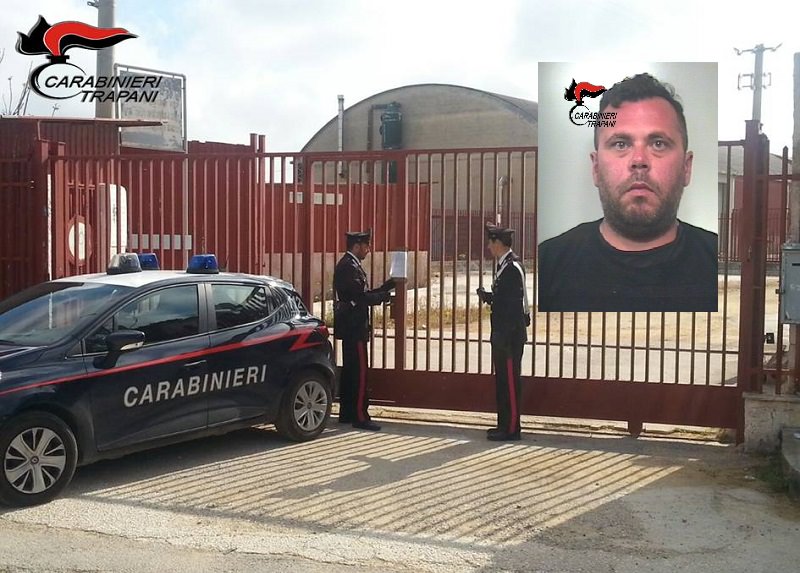 Scoperto un impianto abusivo di smaltimento rifiuti, arrestato un quarantenne Scoperto un impianto abusivo di smaltimento rifiuti, arrestato un quarantenne