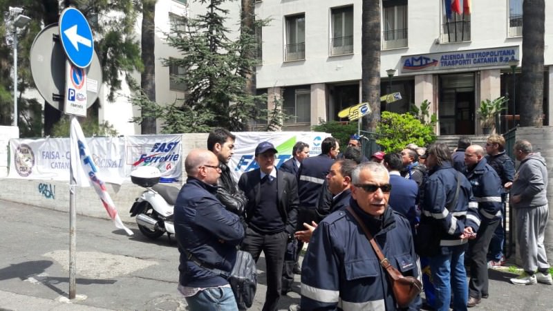 Sciopero Amt: per 4 ore Catania in ginocchio