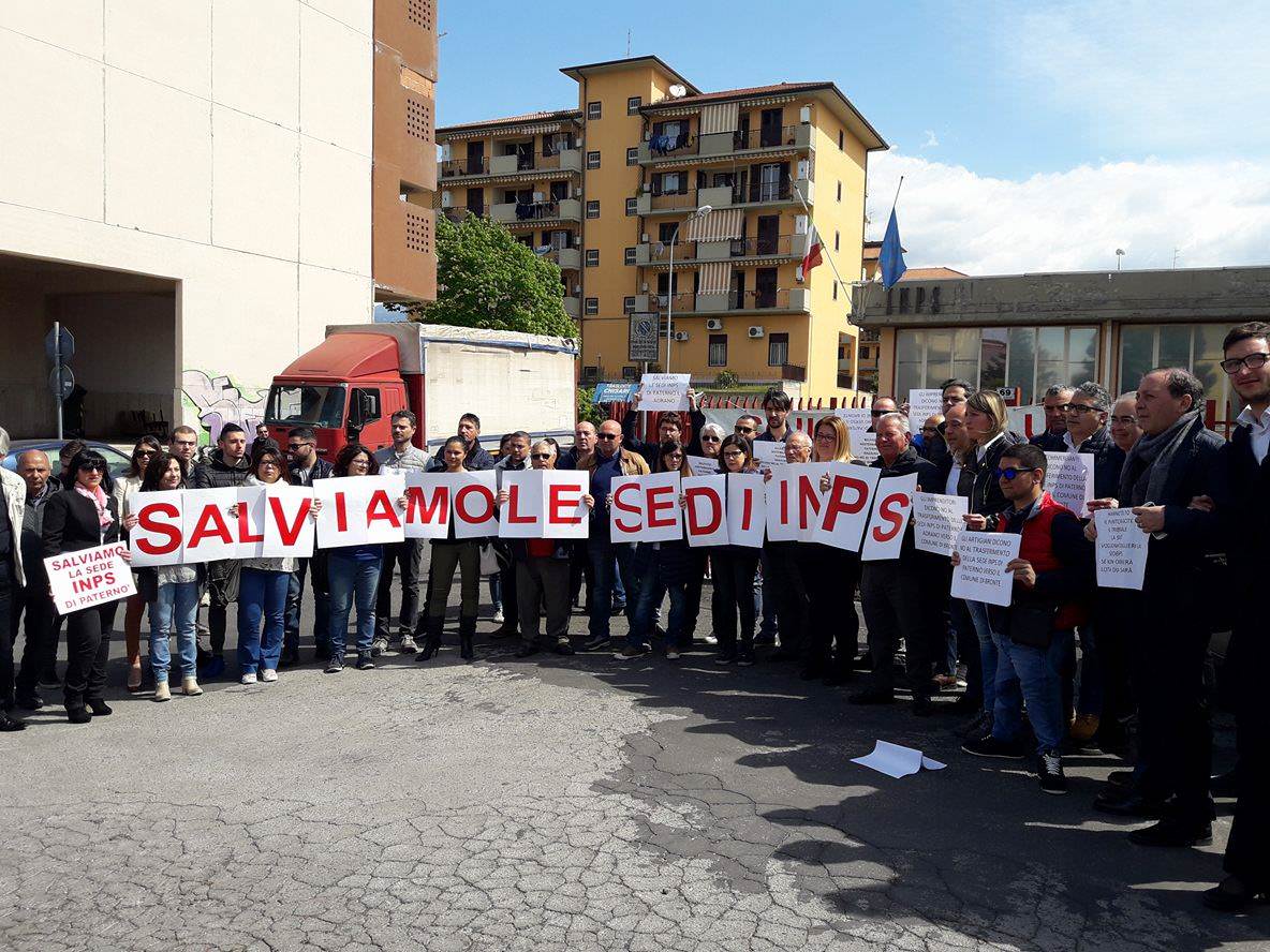 INPS, probabile spostamento a Bronte della sede di Paternò: cittadini infuriati