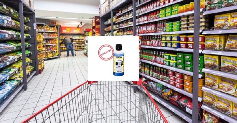 Ritirato detergente per pavimenti dagli scaffali dei supermercati: pericolo di irritazioni e ustioni