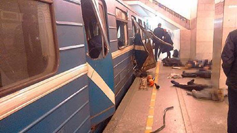 San Pietroburgo: bombe in metropolitana. Decine di morti e feriti