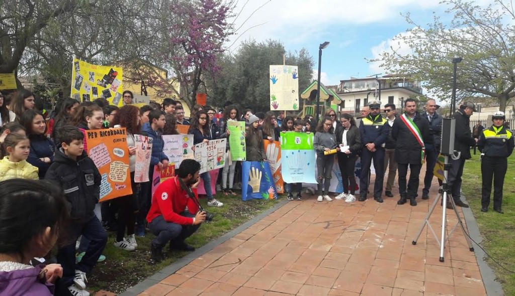 Tremestieri, manifestazione contro le mafie