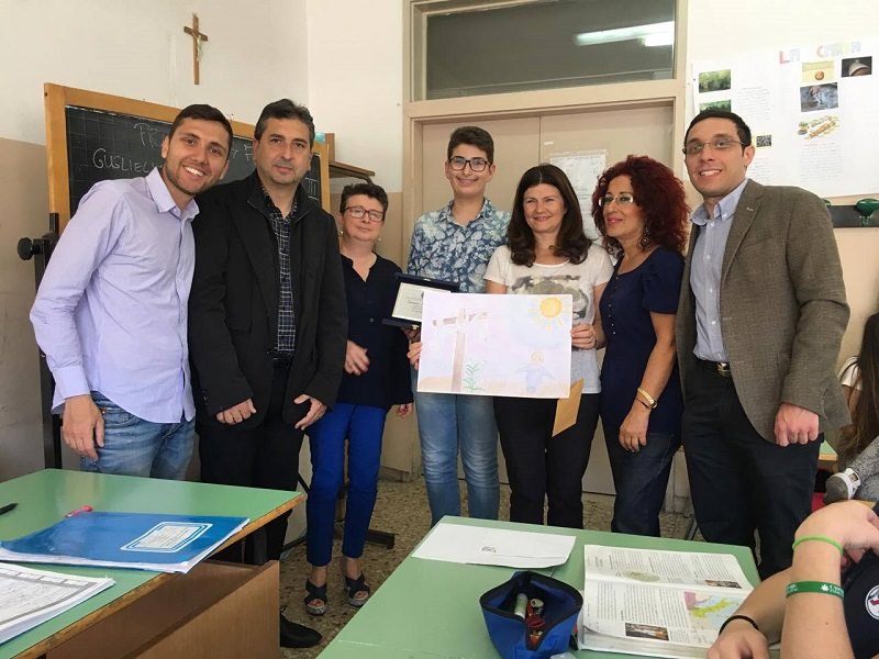 Alla “Maiorana” premiazione per il concorso di disegno