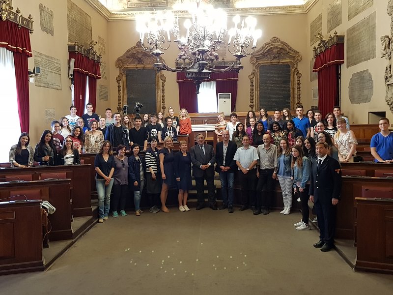 30° Anniversario Erasmus+. Orlando riceve studenti stranieri