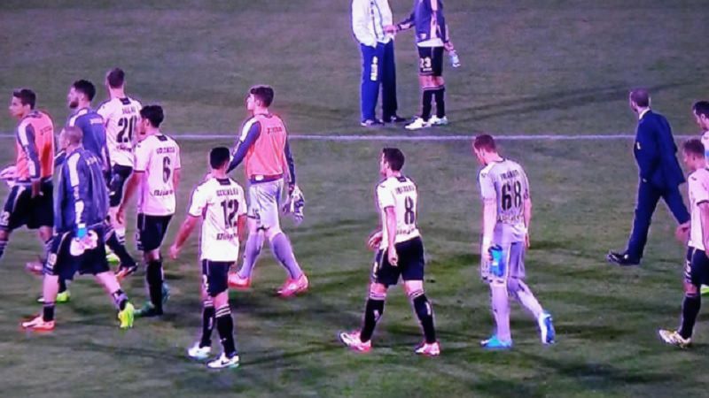 Il Palermo ieri in vacanza a Pescara