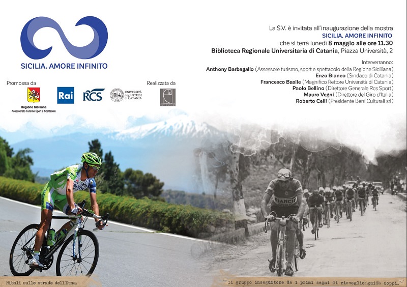 “Sicilia. Amore infinito”: a Catania una mostra dedicata alle edizioni del Giro d’Italia