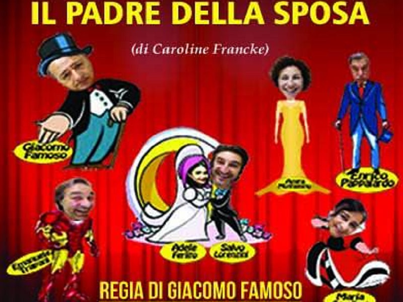 Giacomo Famoso all’Ambasciatori sarà “Il padre della sposa”