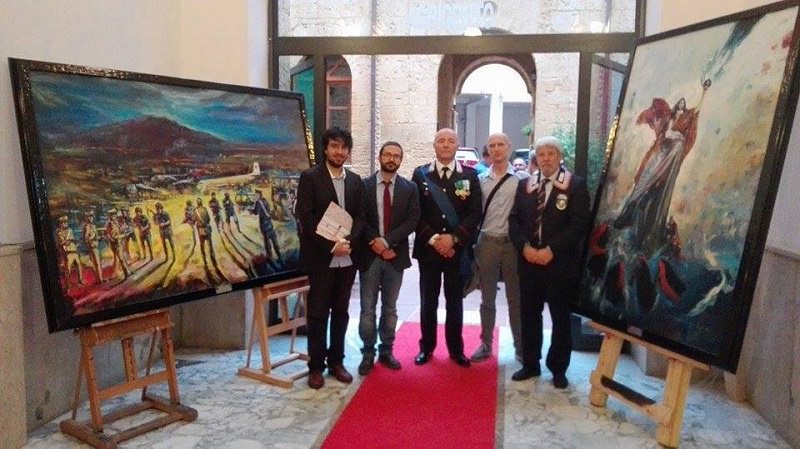 203 anni fondazione dell’arma dei carabinieri: donati due dipinti al comando di Agrigento