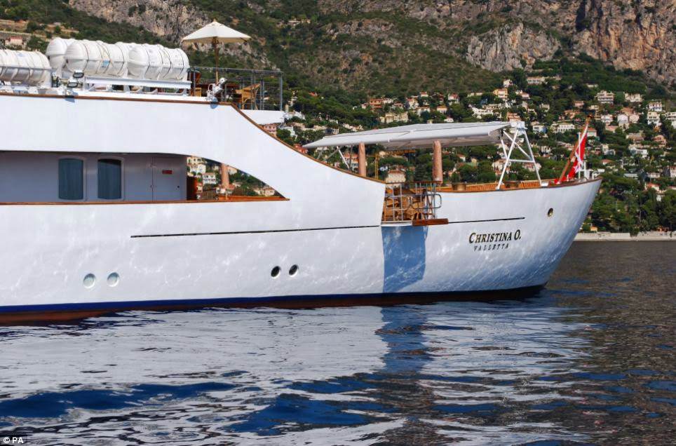 A Lipari lo storico yacht “Christina O” che fu di Onassis