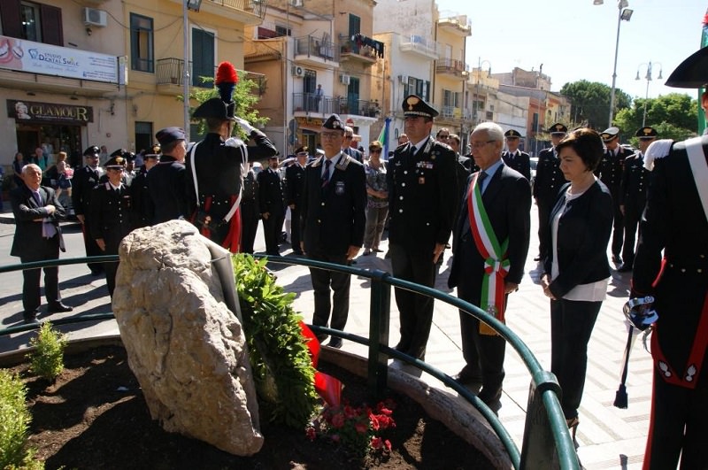 Villabate ricorda i caduti dell’Arma, scoperto un monumento in loro onore