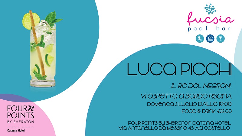 Luca Picchi il re del negroni al Four Points by Sheraton