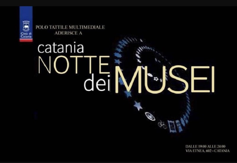 Il Polo Tattile al centro della Notte dei musei a Catania