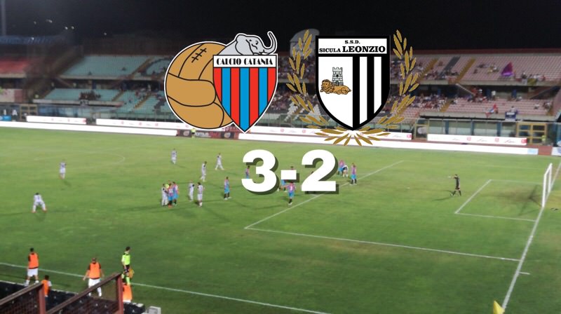 Catania-Leonzio 3-2, finisce il match: bel derby al “Massimino”. Rivivi la CRONACA LIVE