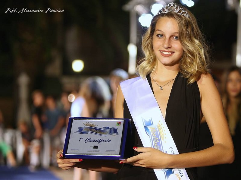 Giulia Proietto, ecco la quattordicenne Miss Mediterraneo