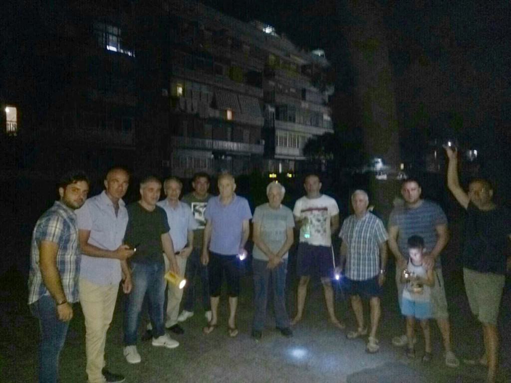 Via Badia di San Giovanni Galermo al buio: protesta dei residenti e del consigliere Nauta