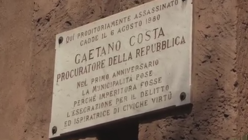 Commemorati procuratore Costa e i poliziotti Cassarà e Antiochia