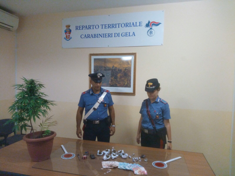 Gela, scoperto laboratorio della droga. Un arresto