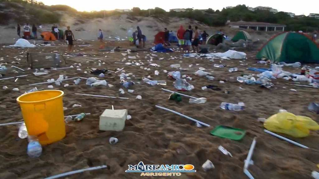 Ferragosto di inciviltà ad Agrigento