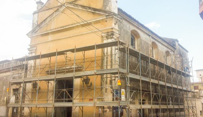 Viagrande, al via i lavori di rifacimento della Chiesa di Santa Caterina