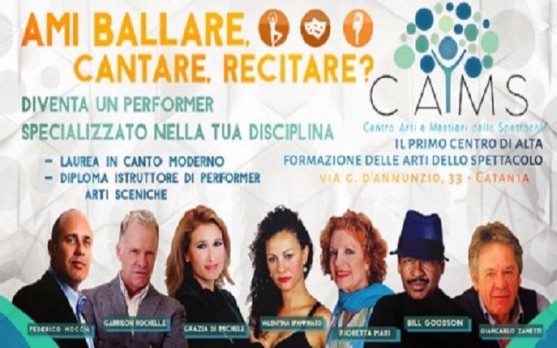 Sai ballare, cantare o recitare? C.A.M.S. Catania sta cercando il Tuo talento!