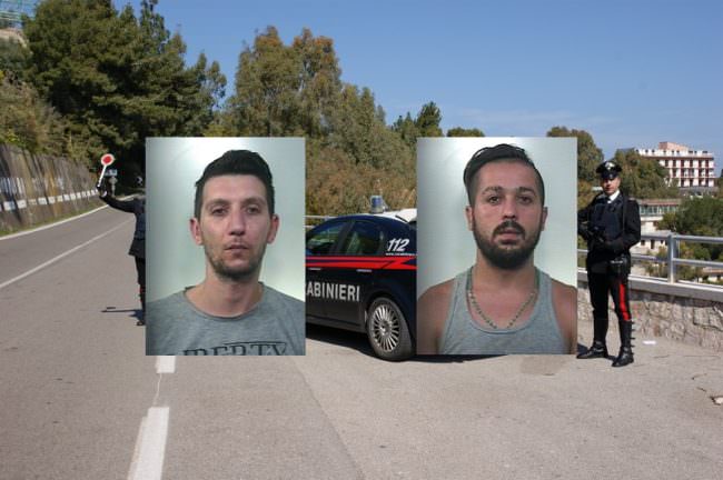In giro con la droga in macchina, ma erano seguiti da carabinieri: nei guai due licatesi